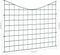 vidaXL - Schuttingset - hol - gebogen - 77,5x64 - cm - groen