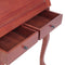 vidaXL - Secretaire - 78x42x103 - cm - massief - mahoniehout - bruin