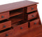 vidaXL - Secretaire - 78x42x103 - cm - massief - mahoniehout - bruin