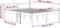 vidaXL - Seniorenbed - massief - grenenhout - 160x200 - cm