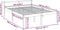 vidaXL - Seniorenbed - massief - grenenhout - 160x200 - cm