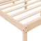 vidaXL - Seniorenbed - massief - grenenhout - 180x200 - cm