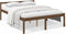 vidaXL - Seniorenbed - massief - grenenhout - honingbruin - 150x200 - cm