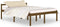 vidaXL - Seniorenbed - massief - grenenhout - honingbruin - 150x200 - cm