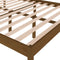 vidaXL - Seniorenbed - massief - grenenhout - honingbruin - 150x200 - cm