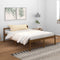 vidaXL - Seniorenbed - massief - grenenhout - honingbruin - 150x200 - cm