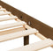 vidaXL - Seniorenbed - massief - grenenhout - honingbruin - 150x200 - cm