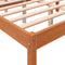 vidaXL - Seniorenbed - massief - grenenhout - wasbruin - 120x200 - cm