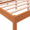 vidaXL - Seniorenbed - massief - grenenhout - wasbruin - 150x200 - cm