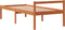 vidaXL - Seniorenbed - massief - grenenhout - wasbruin - 75x190 - cm