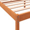 vidaXL - Seniorenbed - massief - grenenhout - wasbruin - 75x190 - cm