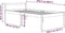 vidaXL - Seniorenbed - massief - grenenhout - wit - 100x200 - cm