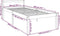 vidaXL - Seniorenbed - massief - grenenhout - wit - 100x200 - cm