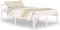 vidaXL - Seniorenbed - massief - grenenhout - wit - 120x200 - cm