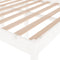 vidaXL - Seniorenbed - massief - grenenhout - wit - 120x200 - cm