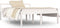 vidaXL - Seniorenbed - massief - grenenhout - wit - 135x190 - cm - Small - Double