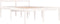 vidaXL - Seniorenbed - massief - grenenhout - wit - 135x190 - cm - Small - Double