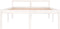 vidaXL - Seniorenbed - massief - grenenhout - wit - 135x190 - cm - Small - Double