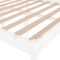vidaXL - Seniorenbed - massief - grenenhout - wit - 140x190 - cm