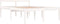 vidaXL - Seniorenbed - massief - grenenhout - wit - 140x190 - cm