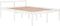 vidaXL - Seniorenbed - massief - grenenhout - wit - 140x200 - cm