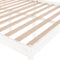 vidaXL - Seniorenbed - massief - grenenhout - wit - 150x200 - cm