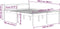 vidaXL - Seniorenbed - massief - grenenhout - wit - 150x200 - cm