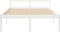 vidaXL - Seniorenbed - massief - grenenhout - wit - 150x200 - cm