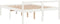 vidaXL - Seniorenbed - massief - grenenhout - wit - 150x200 - cm