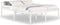vidaXL - Seniorenbed - massief - grenenhout - wit - 160x200 - cm
