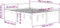 vidaXL - Seniorenbed - massief - grenenhout - wit - 160x200 - cm