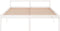 vidaXL - Seniorenbed - massief - grenenhout - wit - 160x200 - cm