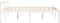vidaXL - Seniorenbed - massief - grenenhout - wit - 160x200 - cm