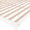 vidaXL - Seniorenbed - massief - grenenhout - wit - 180x200 - cm