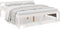 vidaXL - Seniorenbed - massief - grenenhout - wit - 180x200 - cm