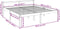 vidaXL - Seniorenbed - massief - grenenhout - wit - 180x200 - cm