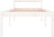vidaXL - Seniorenbed - massief - grenenhout - wit - 90x190 - cm