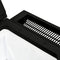 vidaXL - Serveerwagen - 3-in-1 - polypropeen - zwart