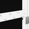 vidaXL - Sieradenkast - met - spiegel - wandgemonteerd - 30x8,5x106 - cm - wit