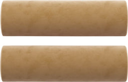vidaXL - Sierkussens - 2 - st - 15x50 - cm - fluweel - bruin