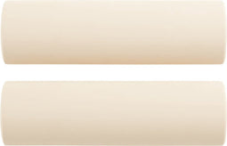vidaXL - Sierkussens - 2 - st - 15x50 - cm - fluweel - crèmekleurig