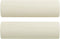 vidaXL - Sierkussens - 2 - st - 15x50 - cm - fluweel - crèmekleurig