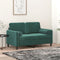 vidaXL - Sierkussens - 2 - st - 15x50 - cm - fluweel - donkergroen