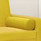 vidaXL - Sierkussens - 2 - st - 15x50 - cm - fluweel - geel