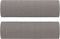 vidaXL - Sierkussens - 2 - st - 15x50 - cm - stof - taupe