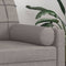 vidaXL - Sierkussens - 2 - st - 15x50 - cm - stof - taupe