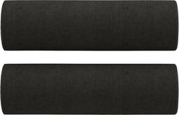 vidaXL - Sierkussens - 2 - st - 15x50 - cm - stof - zwart