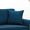vidaXL - Sierkussens - 2 - st - 40x40 - cm - fluweel - blauw