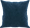 vidaXL - Sierkussens - 2 - st - 40x40 - cm - fluweel - blauw