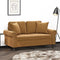 vidaXL - Sierkussens - 2 - st - 40x40 - cm - fluweel - bruin